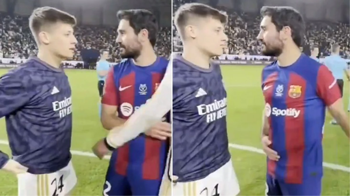 İlkay Gündoğan’ın maç biter bitmez soluğu yanında aldığı Arda Güler’e dedikleri ortaya çıktı