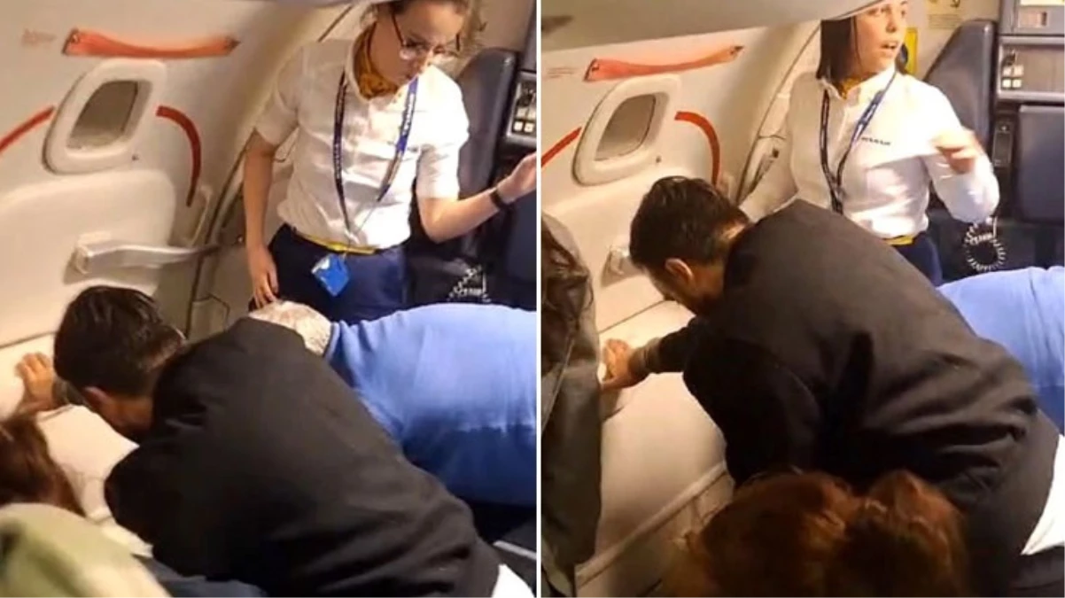 İrlanda’dan gelen uçaktaki sarhoş kadın, uçağı birbirine kattı