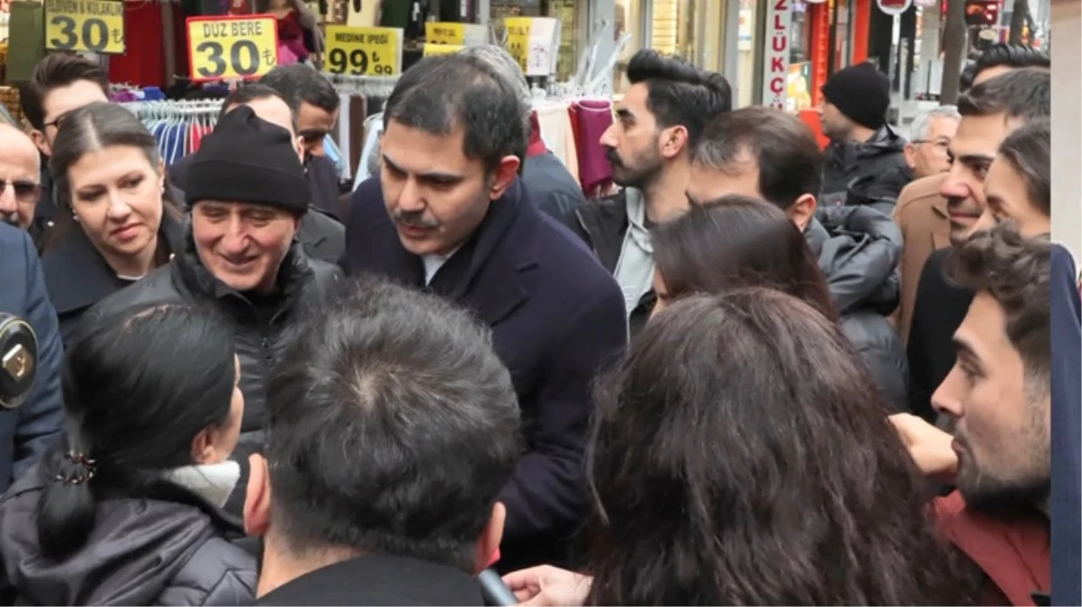 “Polemiğe girmeyeceğim” diyen Murat Kurum, vatandaşın şikayeti üzerine İmamoğlu’na yüklendi