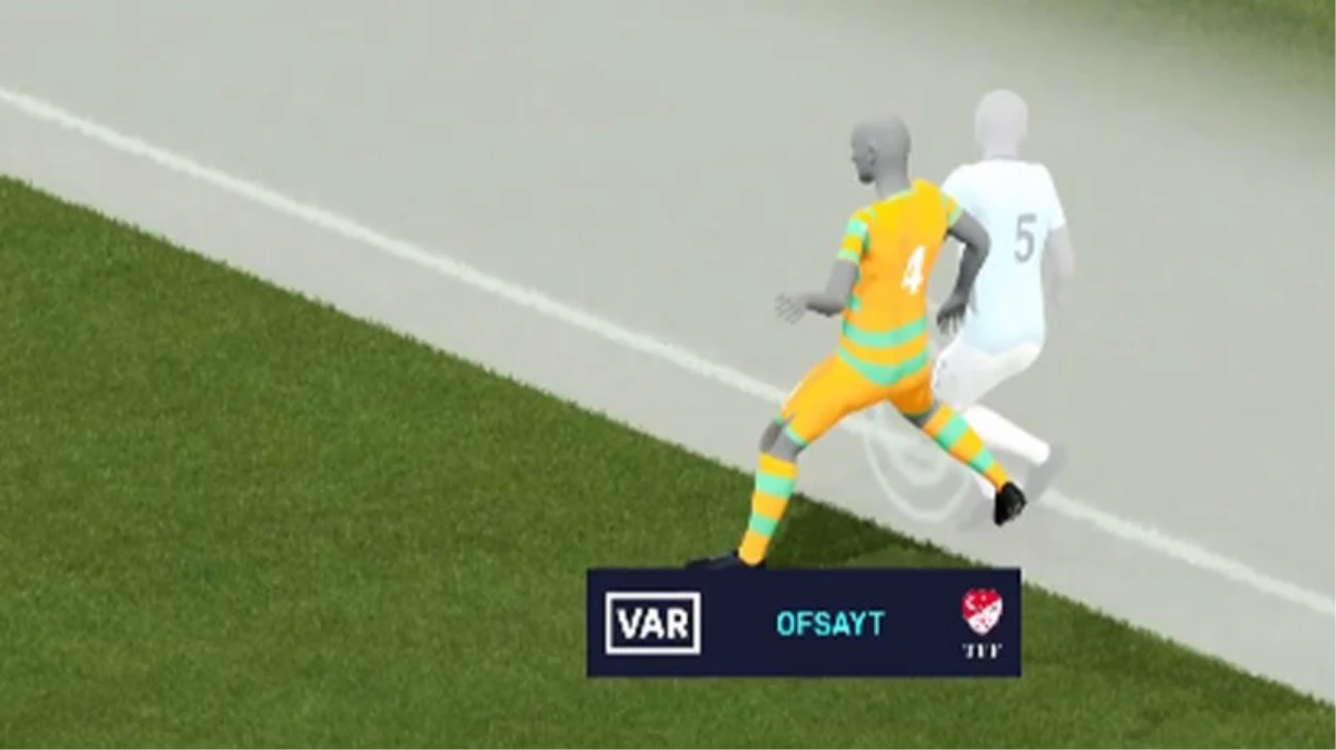 Süper Lig’de tarihi an! Yarı Otomatik Ofsayt Sistemi ilk kez kullanıldı