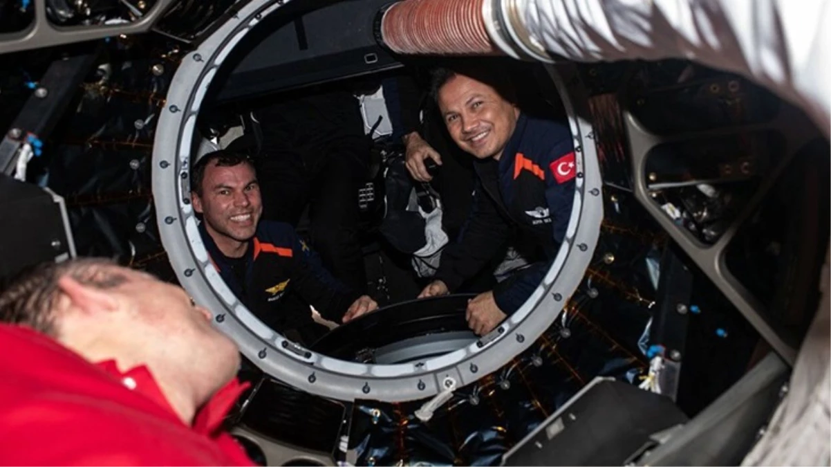 Türkiye’nin ilk astronotu Alper Gezeravcı, mutlu anları paylaştı