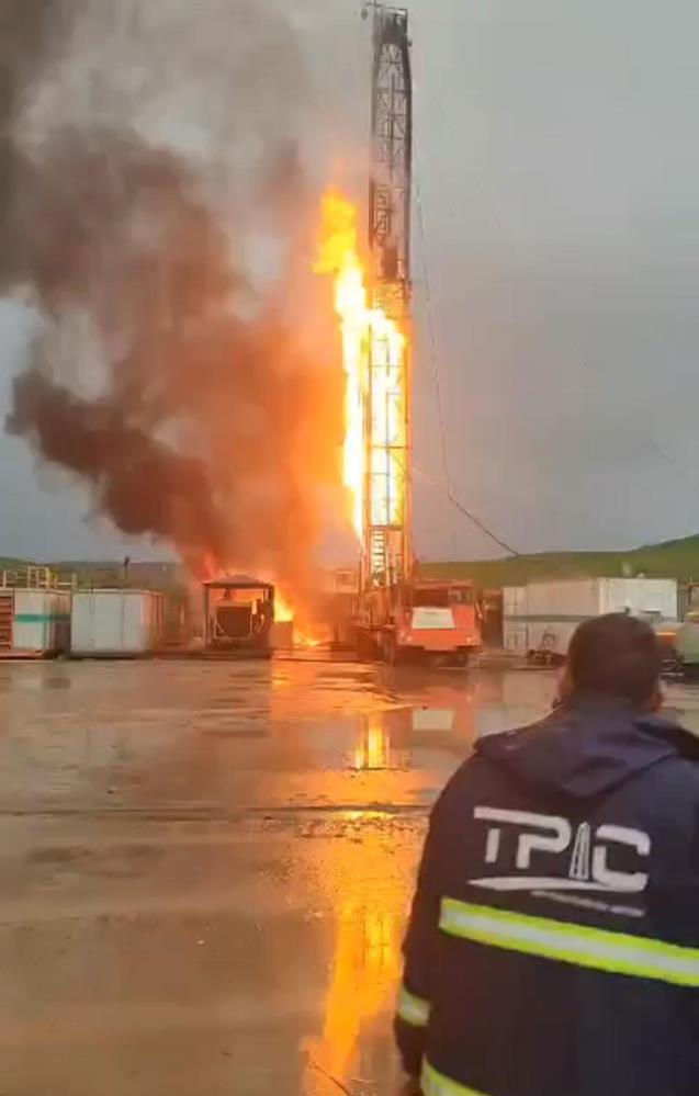 Diyarbakır'da petrol kuyusunda patlama! 1 ölü, 1 yaralı