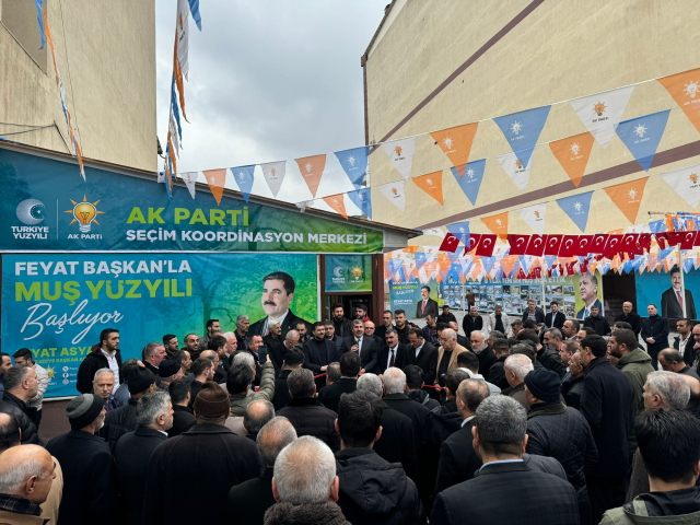 Muş Belediye Başkan Adayı Feyat Asya: Tek gayemiz halkımıza hizmetkarlık yapmak