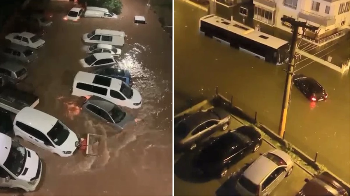 Antalya’yı sağanak vurdu! Çok sayıda ev ve iş yerini su bastı, 5 ilçede okullar tatil edildi