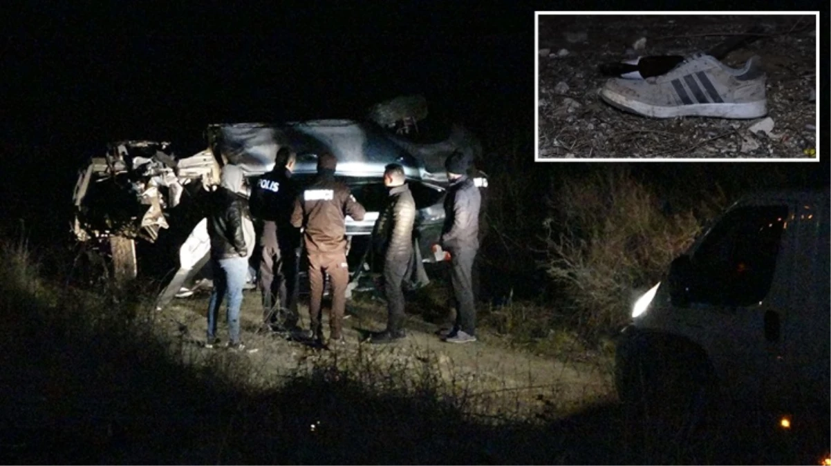 Burdur'da kontrolden çıkan otomobil şarampole yuvarlandı! 2 kişi hayatını kaybetti, 1 kişi ağır yaralandı