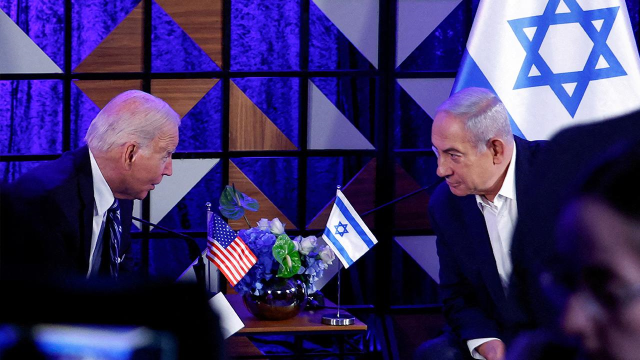 Birbirlerine düştüler! ABD Başkanı Joe Biden'den Netanyahu'ya küfür