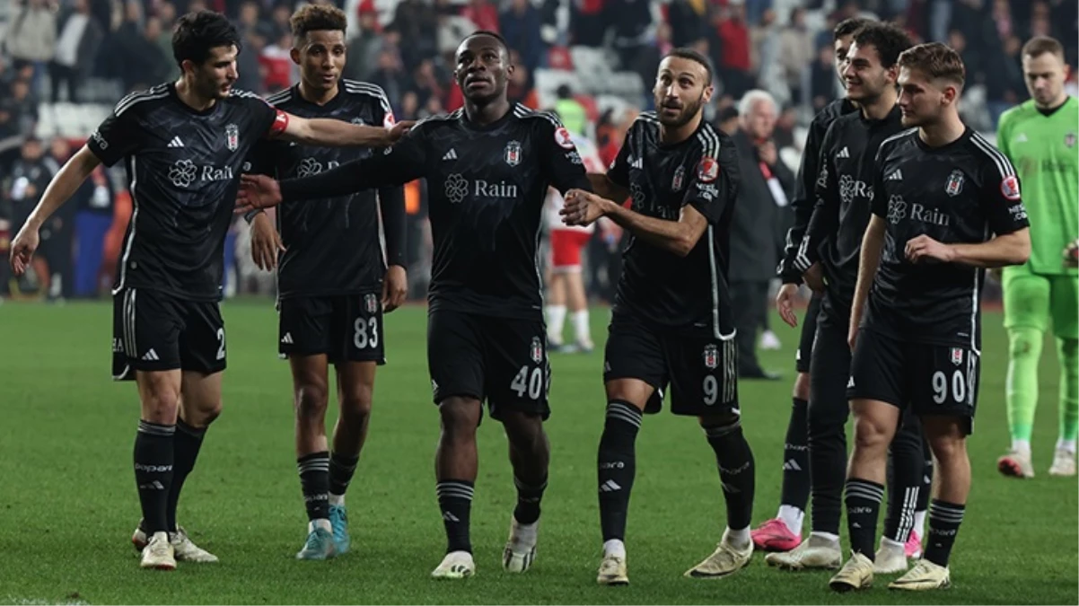 Beşiktaş, Antalyaspor’u 2-1 yenerek çeyrek finale yükseldi