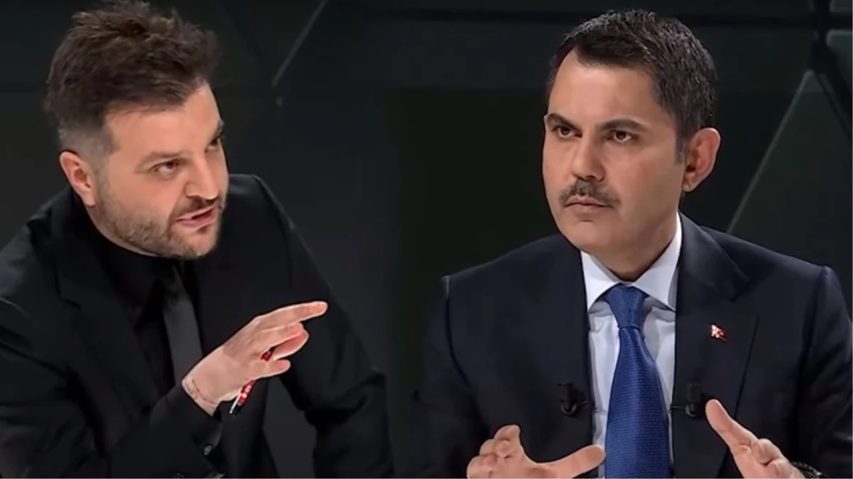 Candaş Tolga Işık’ın sorusu Murat Kurum’u kızdırdı: Sizin kafanız başka yerde
