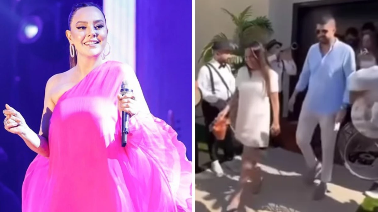 Dubai’de evlenen Ebru Gündeş ve Murat Özdemir çiftinden ilk kare geldi