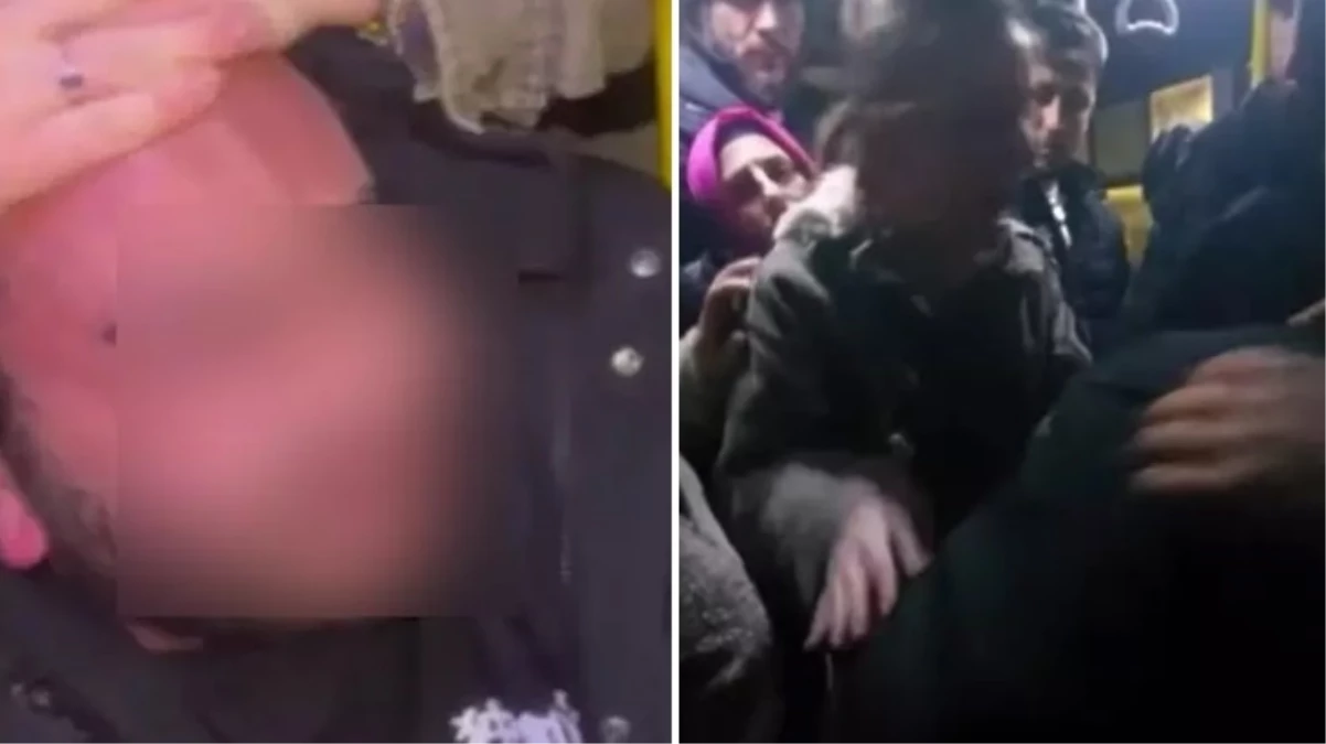 Esenyurt’ta otobüste kadını taciz eden sapık, yolcular tarafından dövüldü: Pantolonun niye ıslak?