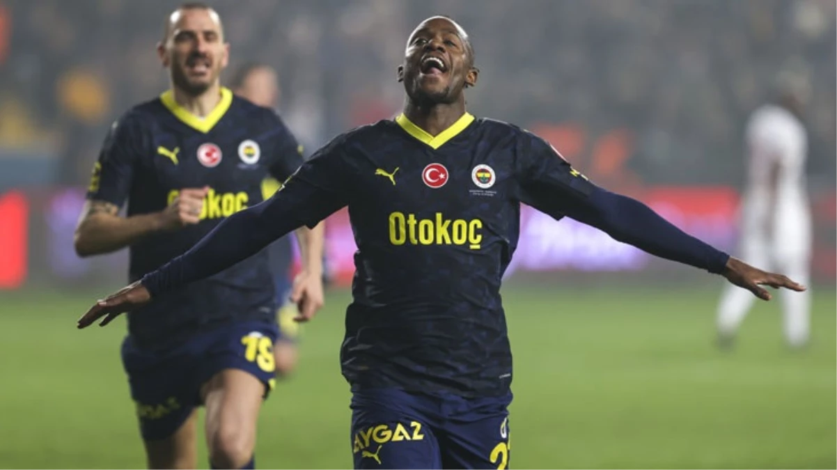 Gaziantep FK’yı deplasmanda 2-0 yenen Fenerbahçe Türkiye Kupası’nda çeyrek finale kaldı