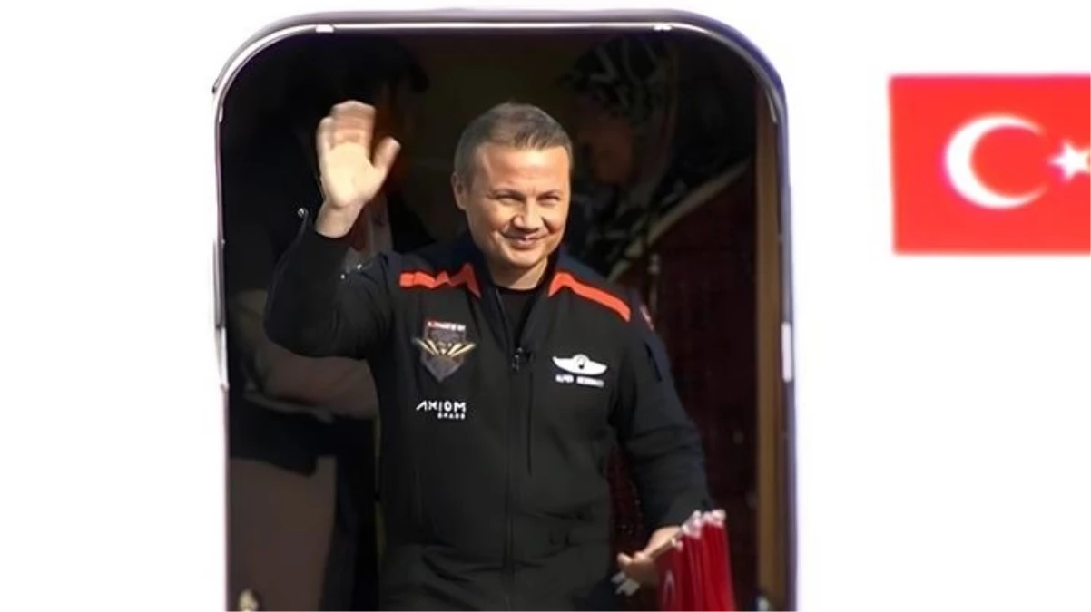İlk Türk astronot Alper Gezeravcı, Türkiye’ye döndü