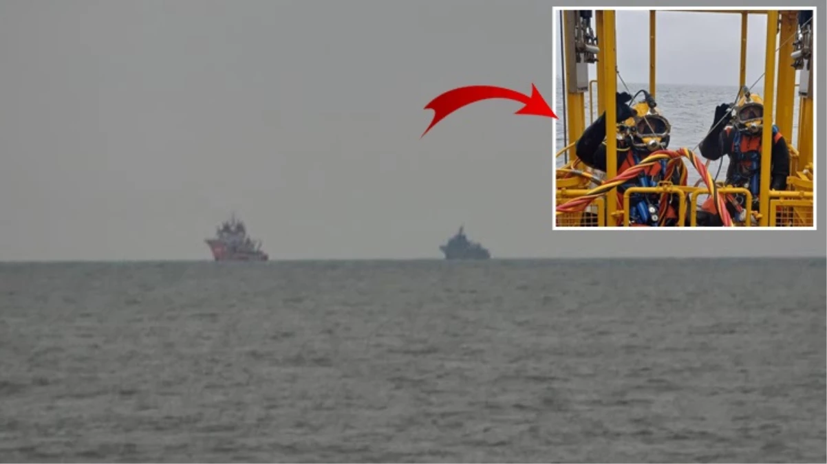 İmralı Adası’nda batan gemideki 5 mürettebatı arama çalışmaları devam ediyor