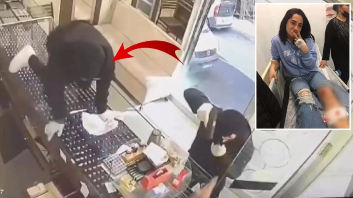 İstanbul’da erkek arkadaşıyla birlikte kuyumcuyu soyarken yakalanan kadın tanıdık çıktı