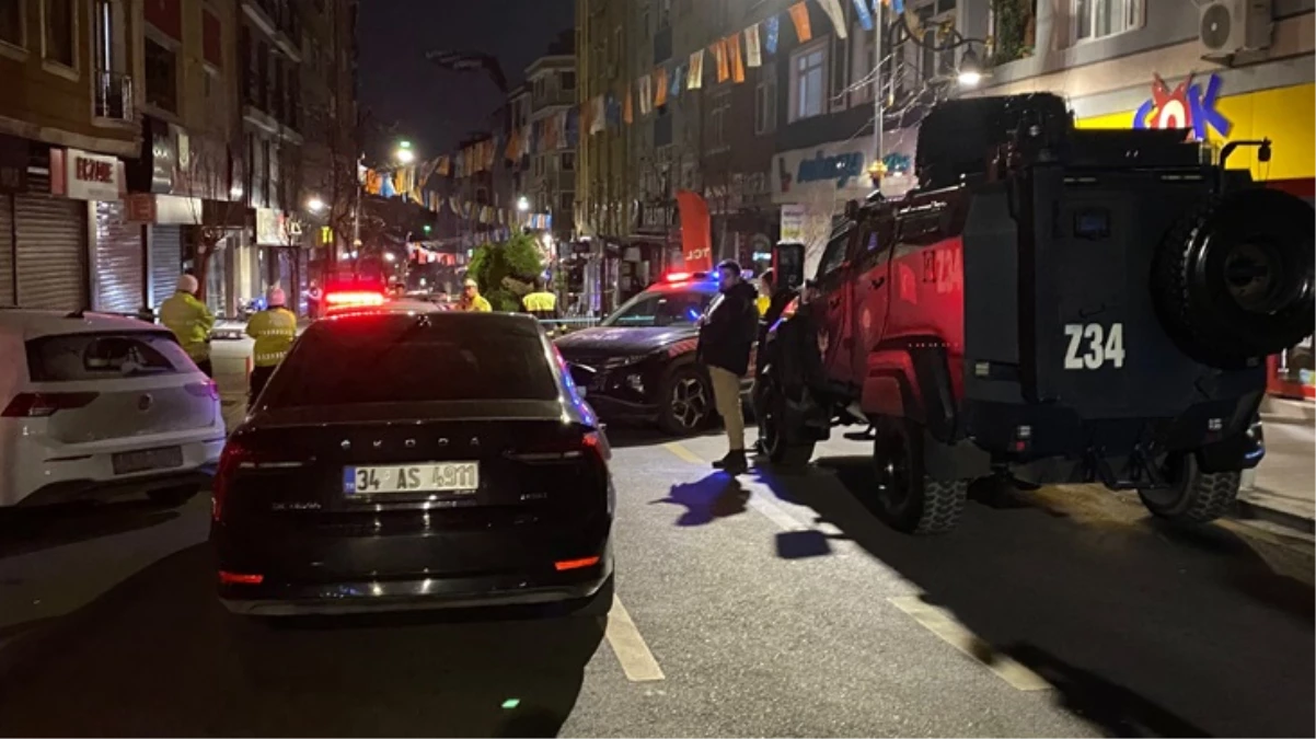 Kağıthane’de motosikletli 2 şahıs polis ekiplerine ateş açtı