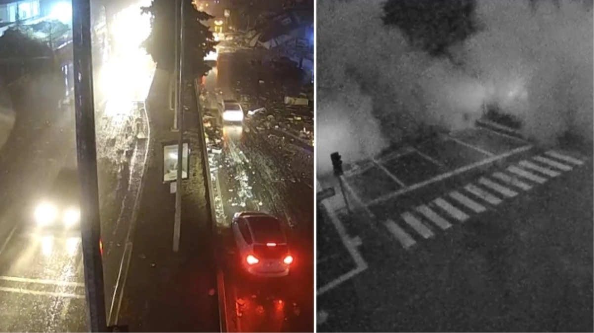 Kahramanmaraş’ta 1400 kişiye mezar olan Ebrar Sitesi’nin yıkılma anına ilişkin yeni görüntüler ortaya çıktı