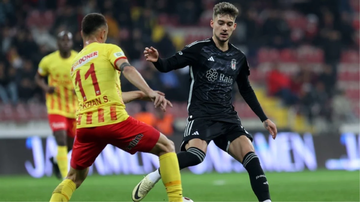 Kara Kartal 1 puana razı! Beşiktaş, Kayserispor ile deplasmanda golsüz berabere kaldı