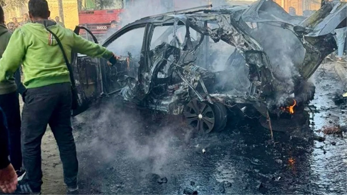 Lübnan’da dron saldırısı! Hayatını kaybedenler arasında Hizbullah komutanı da var