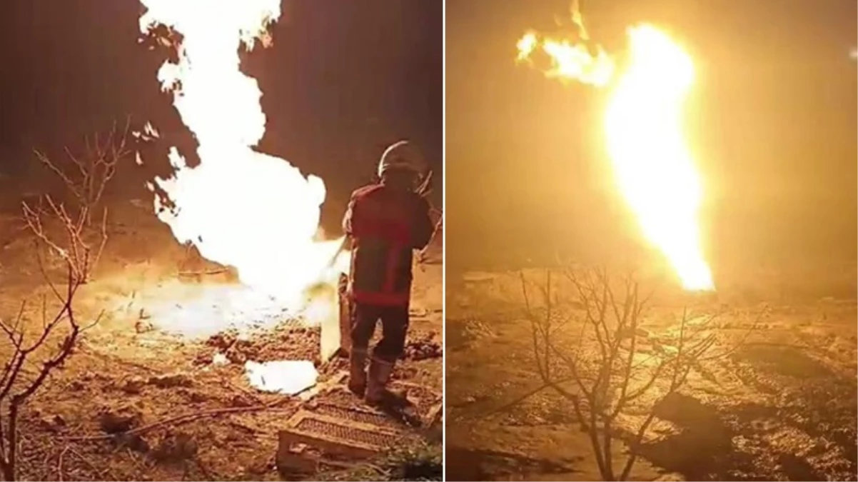 Mersin’de bahçesinde su arayan çiftçi gaz buldu