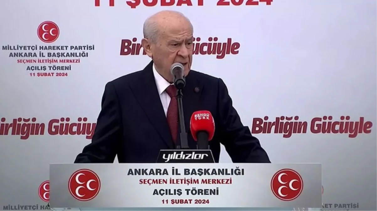 MHP lideri Bahçeli: CHP ile DEM’in ayrı aday çıkarması sinsi bir oyun