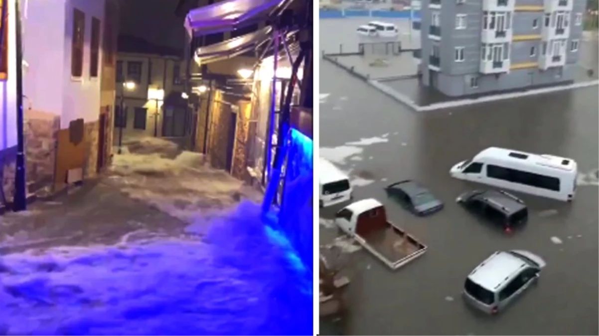 Selin esir aldığı Antalya’dan vahim görüntüler! Kaleiçi göle döndü, ilçeler sular altında