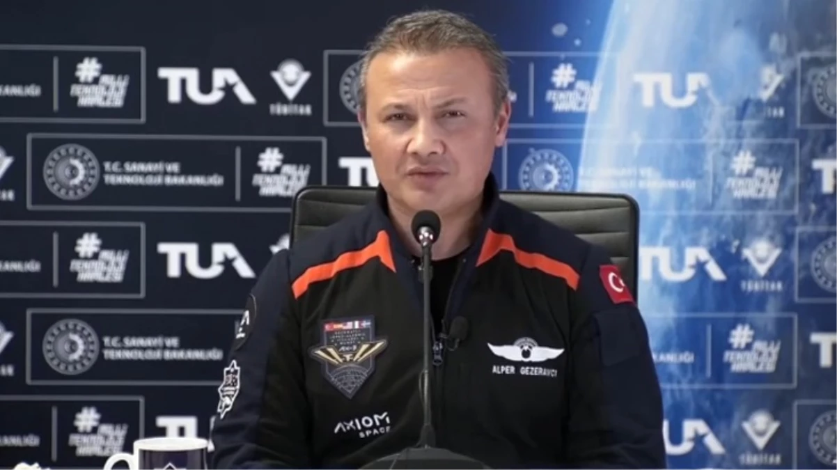 Türkiye’ye dönen Alper Gezeravcı’dan “Turistik geziye çıktı” eleştirilerine yanıt