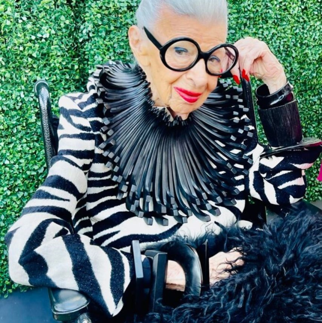 Moda dünyasının efsane ismi Iris Apfel, 102 yaşında hayatını kaybetti