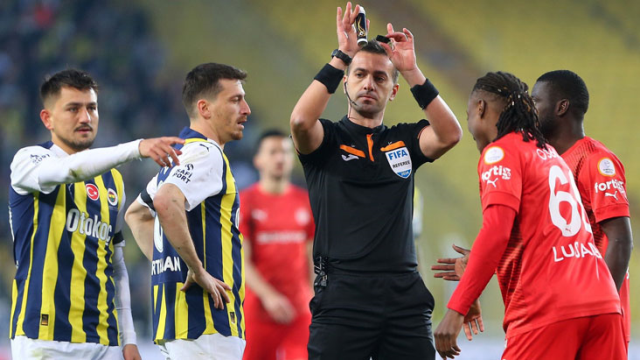 MHK, Fenerbahçe-Pendikspor maçının hakemini kızağa çekti