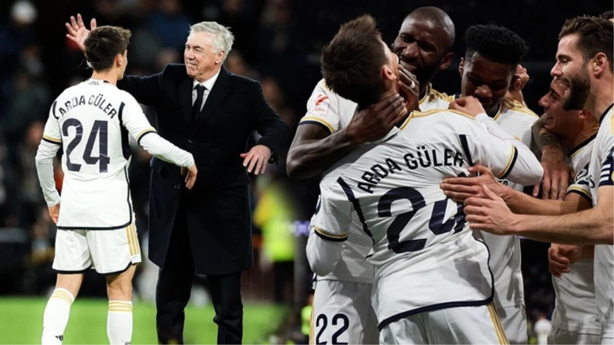 Arda Güler İspanya’da manşetlerde! Ancelotti’nin de övgüsünü aldı