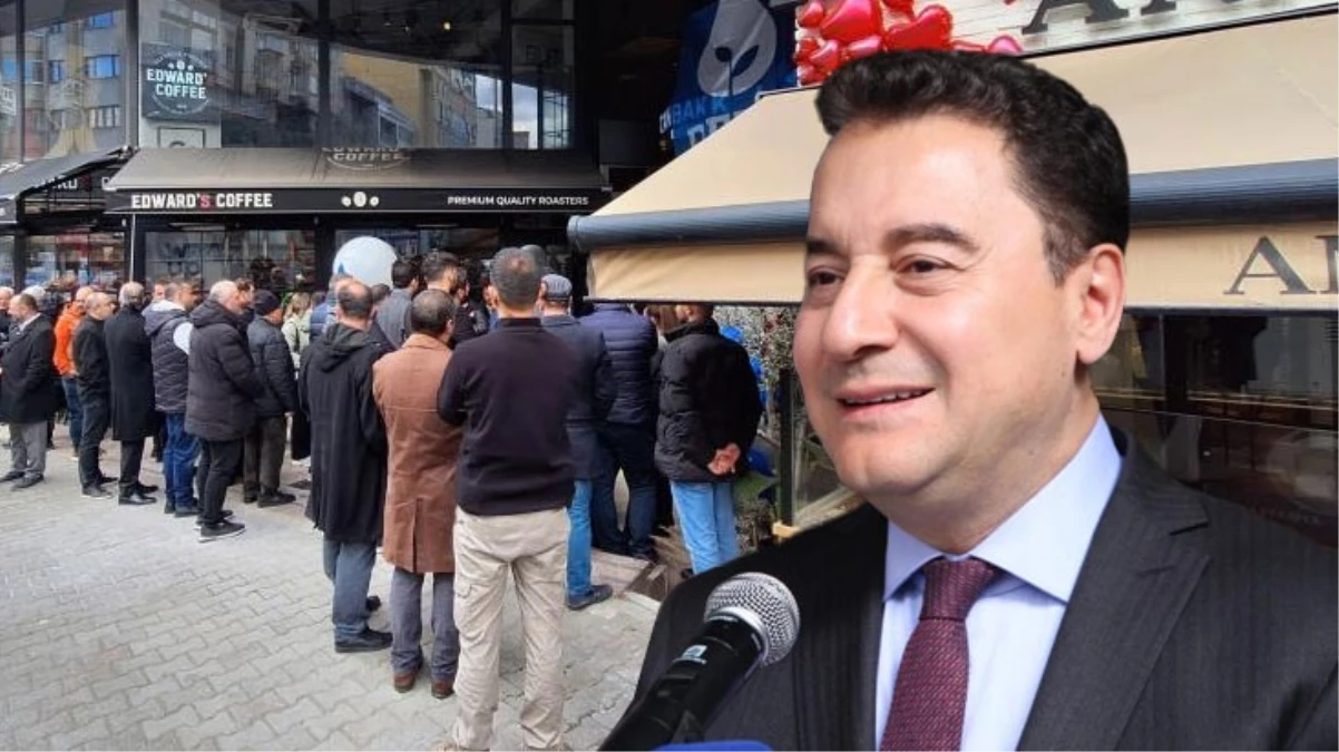 Babacan’a soğuk duş! Açılışta 20 kişiye hitap etti