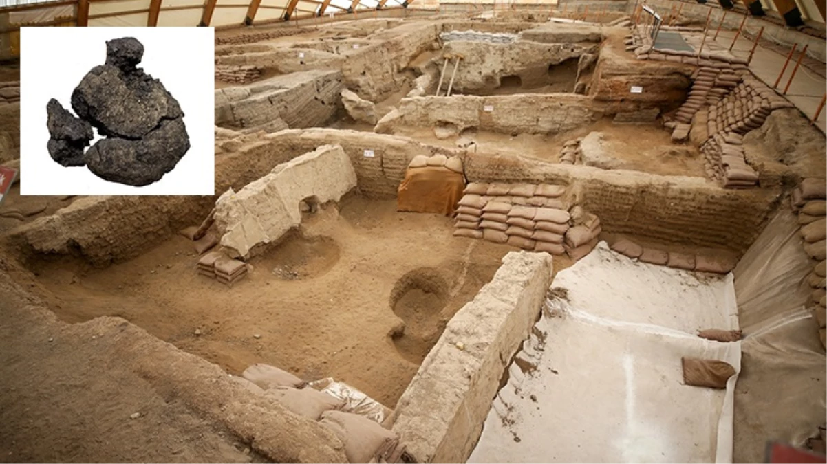Çatalhöyük’teki kazıda 8 bin 600 yıllık ekmek bulundu