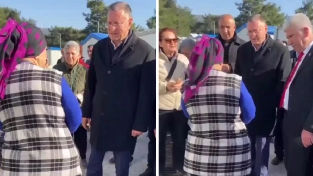 CHP’nin Hatay adayı Lütfü Savaş’a depremzede kadından sert tepki: Ben cenazelerimi gömerken neredeydin?