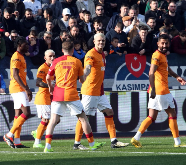 Gol düellosunun galibi Aslan! Galatasaray, Kasımpaşa'yı deplasmanda 4-3 yendi