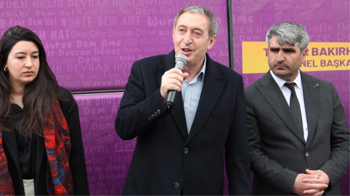 DEM Parti Eş Genel Başkanı Tuncer Bakırhan: Türkiye’nin SİHA’lara ihtiyacı yok