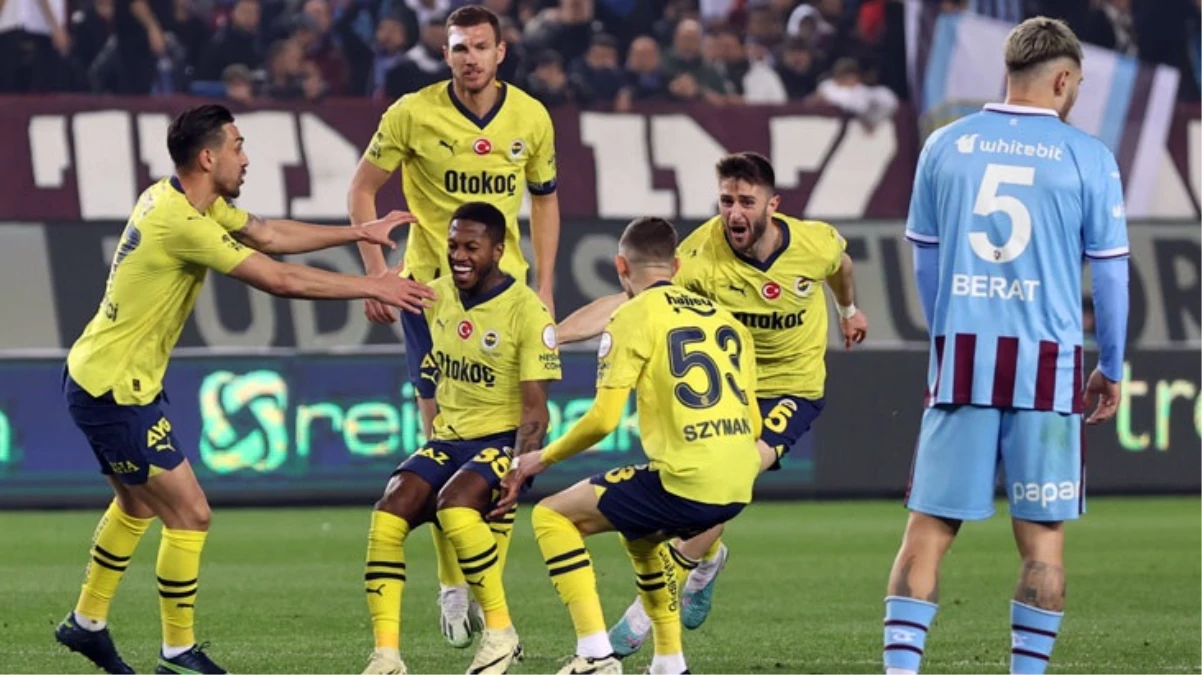 Dev maçın galibi Kanarya! Fenerbahçe, Trabzonspor’u deplasmanda 3-2 yendi