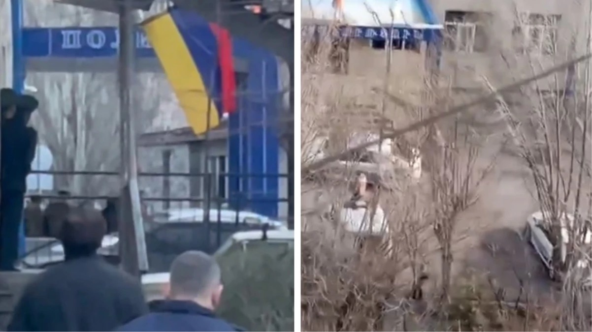 Ermenistan’ın başkenti Erivan’da karakola el bombalı saldırı