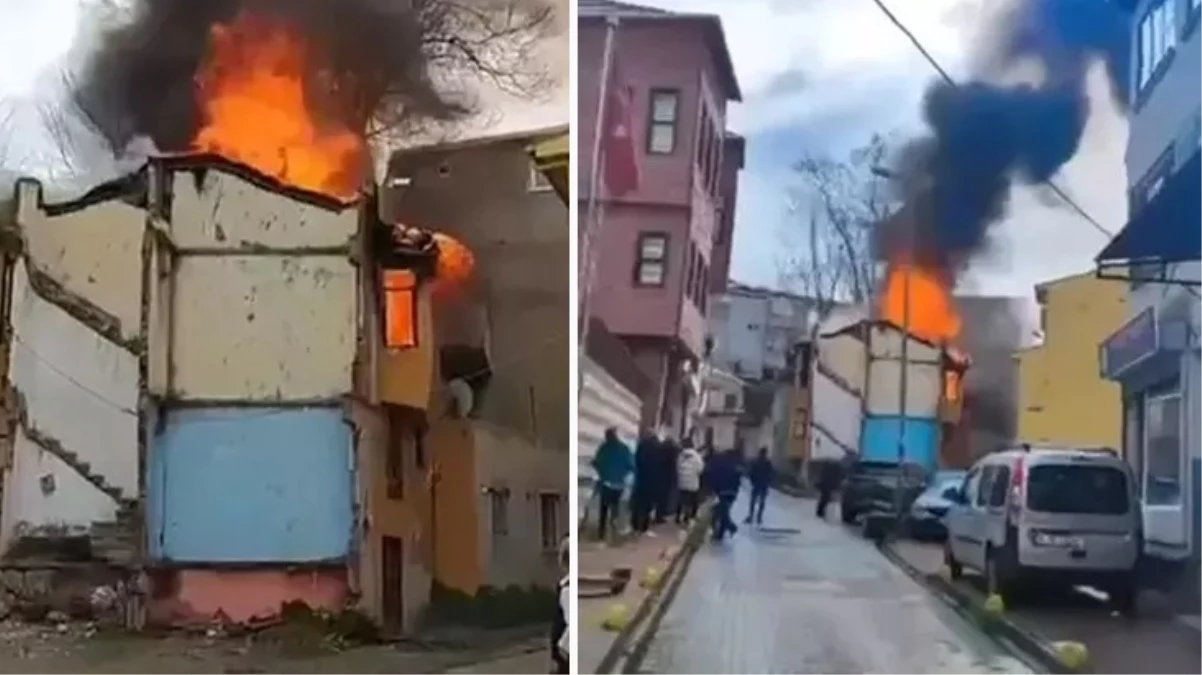 Fatih’te 3 katlı binada yangın: 1 ölü