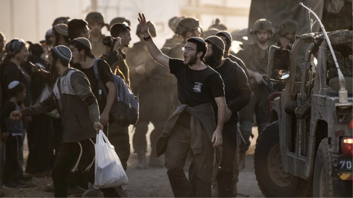 İsrailli aşırı sağcı gruplar “yerleşim birimleri kurulması” talebiyle Gazze’ye yürüdü! 500 aile işgalci olmak istiyor