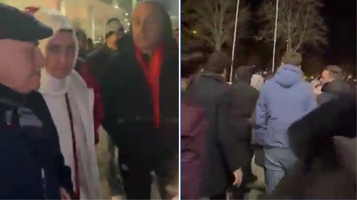 TFF Başkanı Büyükekşi’ye Avusturya’da sert protesto: Sattınız ülkeyi, defol git
