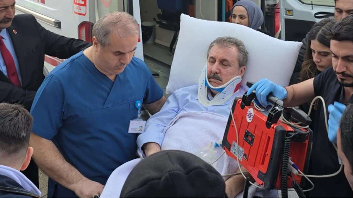 Trafik kazası geçiren BBP lideri Mustafa Destici’nin sağlık durumuyla ilgili ilk açıklama