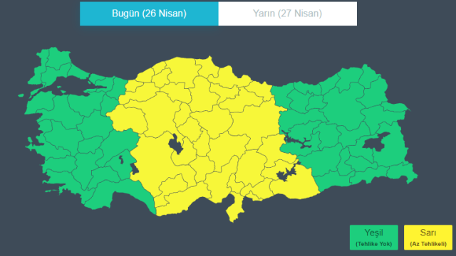 Yurt genelinde çöl tozu etkisi sürüyor! Meteoroloji'den 35 ile sarı kodlu uyarı