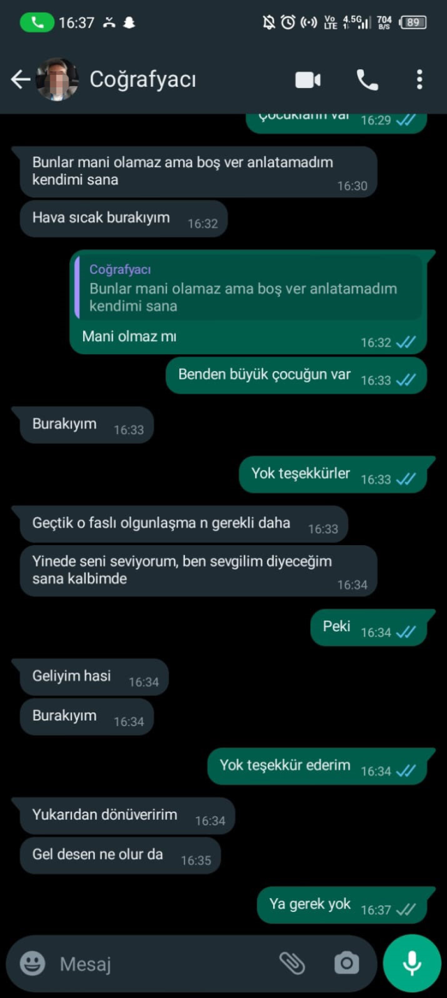 Öğretmenin, 14 yaşındaki öğrencisine attığı taciz mesajları ifşa oldu