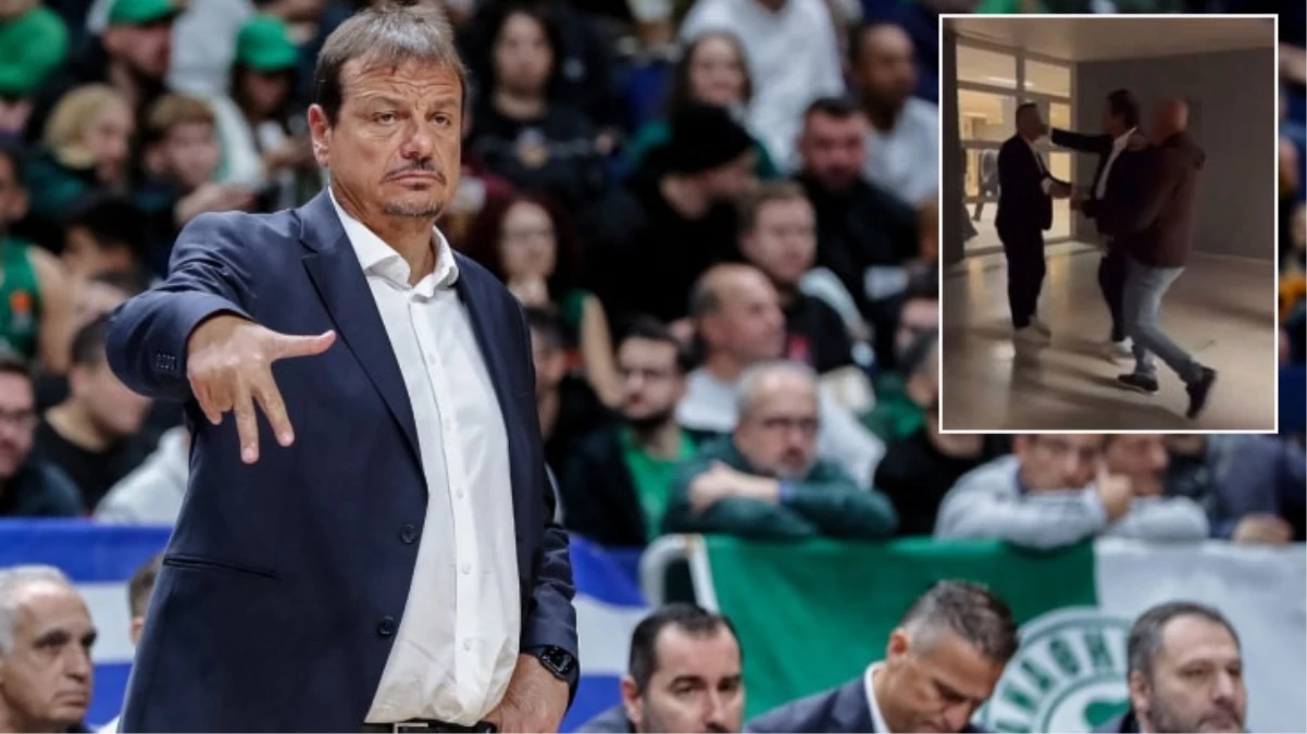 İsraillilerin Ergin Ataman'ı tehdit ettiği görüntüler ortaya çıktı