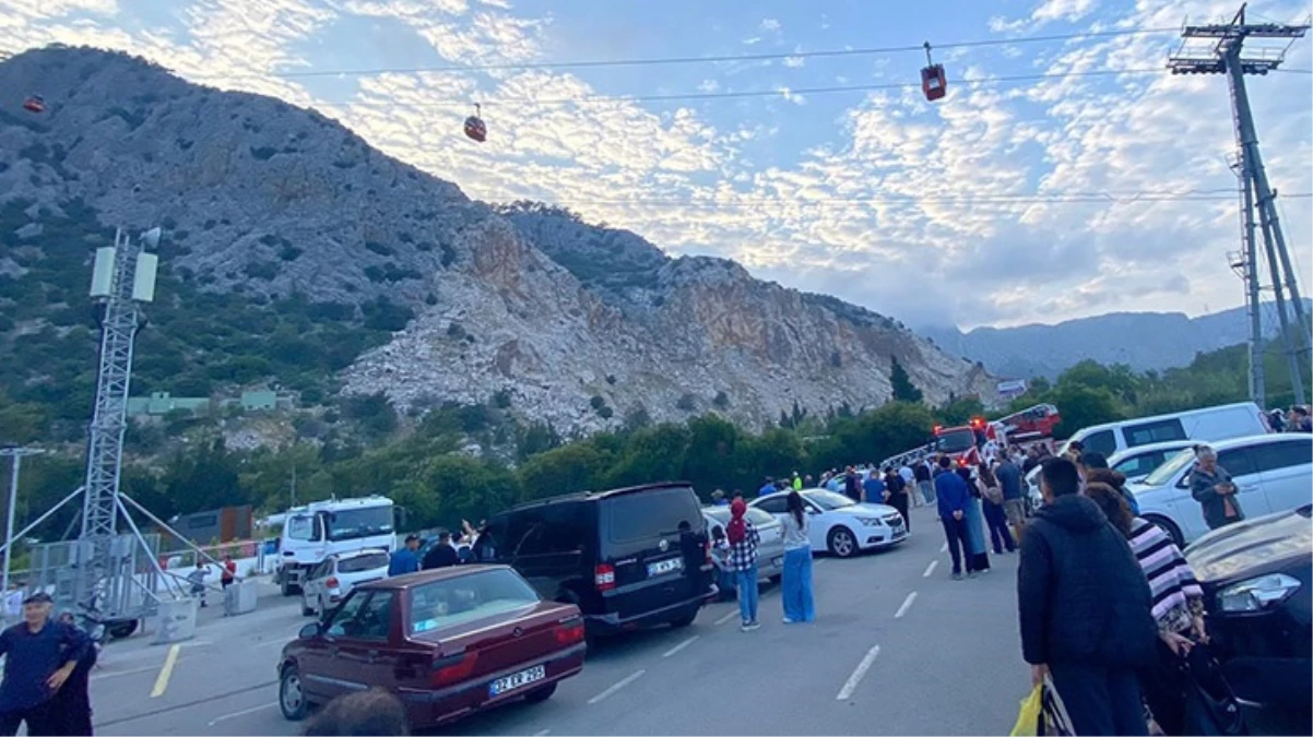 Antalya’da teleferik düştü: 1 ölü, 7 yaralı