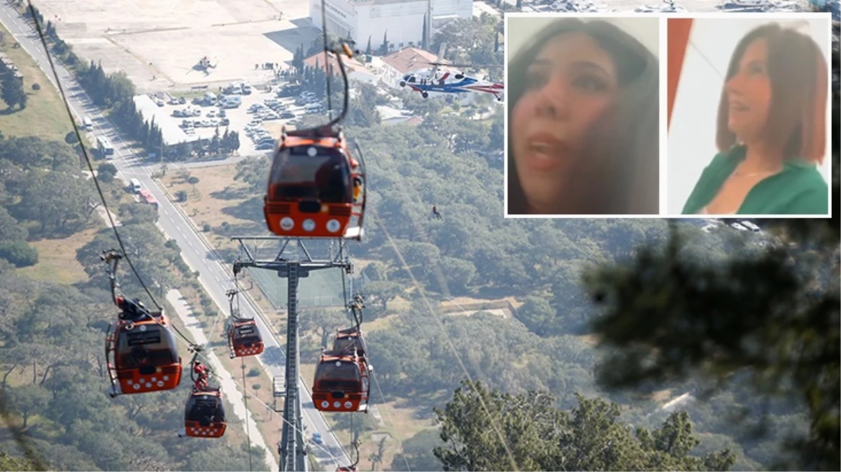 Antalya’daki teleferik kazası kamerada