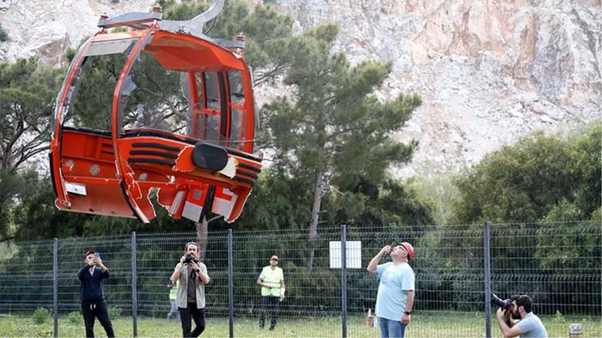 Antalya’daki teleferik kazasından 5 gün sonra 36 kabin yere indirildi
