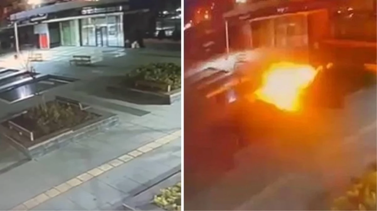 Başakşehir’de iş yerlerine bombalı saldırı