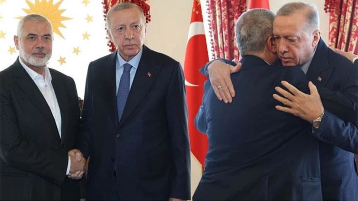 Cumhurbaşkanı Erdoğan ile Hamas Siyasi Büro Başkanı Haniye görüşmesi başladı