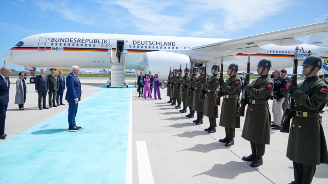 İstanbul'a gelen Almanya Cumhurbaşkanı'nı Vali Gül karşıladı! Görüştüğü ilk isim İmamoğlu oldu