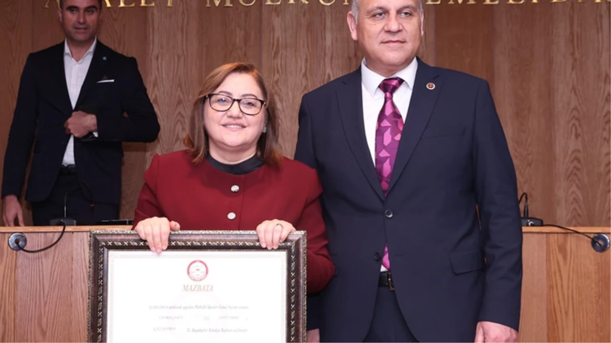 Fatma Şahin mazbatasını aldı: Gaziantep modeli, Türkiye modeli olana kadar durma yok